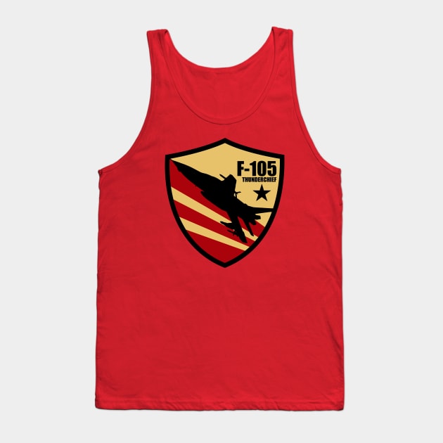 F-105 Thunderchief Vietnam Tank Top by TCP